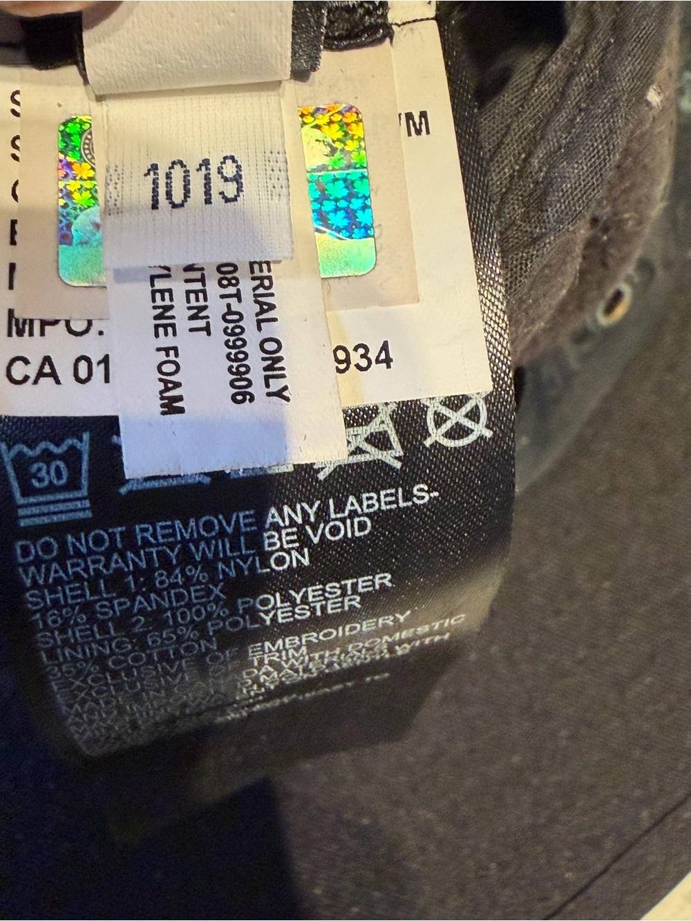 Canada Goose Tilley Black Bucket Hat - Picture 9 of 10